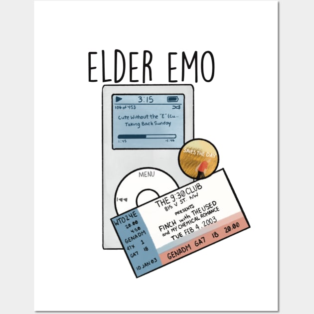 Elder Emo Wall Art by Amyologist Draws